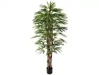 LivingStyles Glamorous Fusion Potted Artificial Rhapis Palm Tree, 200cm offer