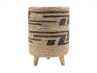 LivingStyles Zowie Resin Footed Planter, Small offer