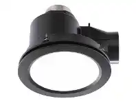 LivingStyles Revoline 240 Bathroom Exhaust Fan with CCT LED Light, Black offer
