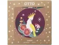 Officeworks Otto Christmas Cards 10 Pack Cockatoo offer