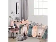 LivingStyles Ardor Gia 2 Piece Cotton Quilt Cover Set, Single offer