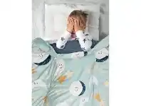 LivingStyles Jelly Bean Kids Adura Weighted Blanket, 95x125cm, Chambray offer
