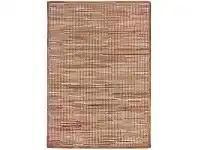 LivingStyles Chase Handwoven Hide & Leather Rug, 300x400cm, Caramel offer