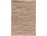 LivingStyles Chase Handwoven Hide & Leather Rug, 160x230cm, Natural offer
