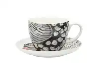 LivingStyles Ecology Paradiso New Bone China Cup & Saucer Set, Firetale offer
