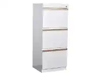 Flora 3 Drawer Filing Cabinet