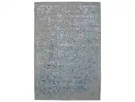 LivingStyles Vienna No.051 Handmade Wool Transitional Rug, 380x280cm, Grey / Blue offer