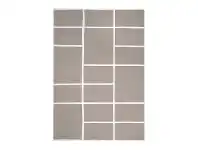 LivingStyles Nadia Modern Cotton Rug, 160x230cm, Sandstone offer