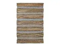 LivingStyles Rory Cotton & Jute Rug, 60x90cm, Olive / Natural offer