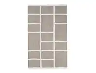 LivingStyles Nadia Modern Cotton Rug, 60x90cm, Sandstone offer
