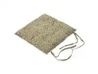 LivingStyles Gone Wild Cotton Seat Cushion, Khaki Green offer