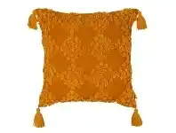 LivingStyles Hamilton Cotton Scatter Cushion, Mustard offer