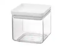 LivingStyles Brabantia Stackable Square Canister, Light Grey Lid, 700ml offer