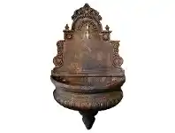 LivingStyles Palermo Cast Iron Wall Fountain offer