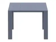 LivingStyles Siesta Vegas Commercial Grade Outdoor Extendible Dining Table, 100-140cm, Anthracite offer