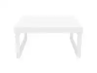 LivingStyles Siesta Mykonos Outdoor Coffee Table, 65cm, White offer