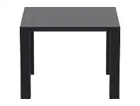 LivingStyles Siesta Vegas Commercial Grade Outdoor Extendible Dining Table, 100-140cm, Black offer