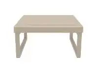 LivingStyles Siesta Mykonos Outdoor Coffee Table, 65cm, Taupe offer