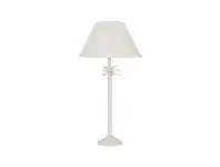 LivingStyles Floyd Metal Base Table Lamp, White offer