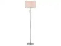 LivingStyles Ester Metal & Glass Base Floor Lamp offer