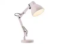 LivingStyles Fitzroy Metal Adjustable Task Lamp, Baby Pink offer
