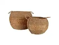 LivingStyles Role 2 Piece Seagrass Basket Set offer