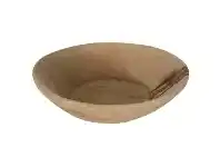 LivingStyles Chapati Teak Timber Deep Plate offer