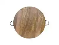 LivingStyles Bailey Round Timber Serving Board, 70cm offer