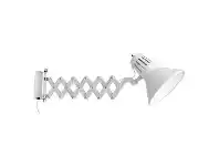 LivingStyles Job DIY Extender LED Wall Lamp, White offer