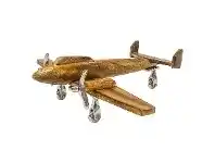 LivingStyles Kingsford Mango Wood Aeroplane Decor offer