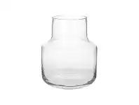 LivingStyles Nina Glass Bottle Vase, Small, Clear offer