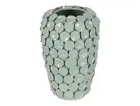 LivingStyles Lena Ocean Ceramic Vase, Large, Light Blue offer