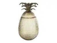 LivingStyles Jackfruit Cut Glass Storage Jar offer