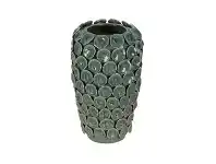LivingStyles Lena Ocean Ceramic Vase, Small, Marine offer