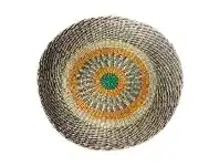 Jahna Woven Seagrass Wall Decor, 57cm