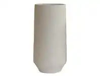 LivingStyles Sopa Cement Vase, Ivory offer