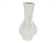 LivingStyles Finn Ceramic Vase, White offer