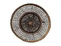 LivingStyles Wave Seagrass Wall Decor, 43cm offer