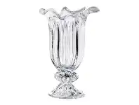 LivingStyles Emperor Glass Vase, Clear offer