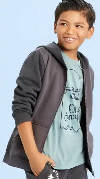BIG W K-D Print Zip Thru Hoodie offer