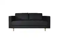 LivingStyles Karl Fabric Sofa, 2.5 Seater, Onyx Grey offer