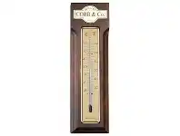 LivingStyles Cobb & Co. Thermometer, Satin Walnut offer