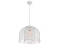 LivingStyles Milford Metal Wire Pendant Light, White offer