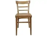 LivingStyles Durafurn Vienna Commercial Grade European Beech Dining Chair, Natural offer