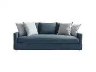 LivingStyles Greenwich Fabric Slipcover Sofa, 3 Seater, Marine offer