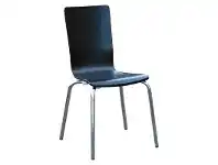 Durafurn Avoca Commercial Grade Wooden Dining Chair, Black