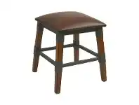 LivingStyles Durafurn Genoa Commercial Grade European Beech Table Stool, Vinyl Seat offer
