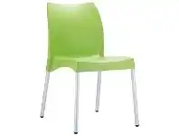 Siesta Vita Commercial Grade Indoor / Outdoor Dining Chair, Green