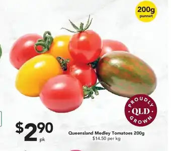 Drakes Queensland Medley Tomatoes 200g offer