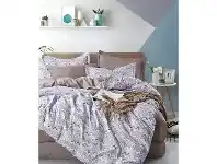 LivingStyles Ardor Ezekiel 3 Piece Cotton Quilt Cover Set, Double offer